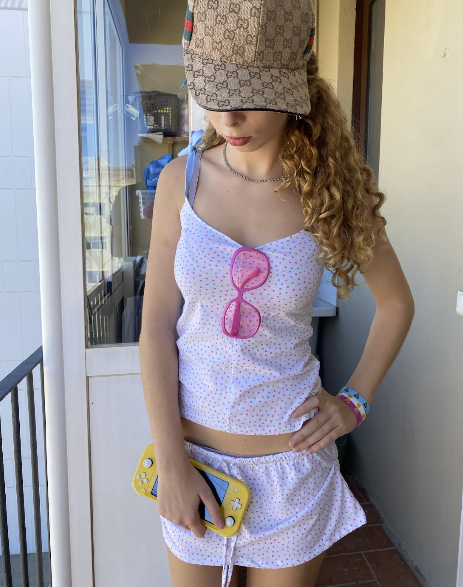polka dot set